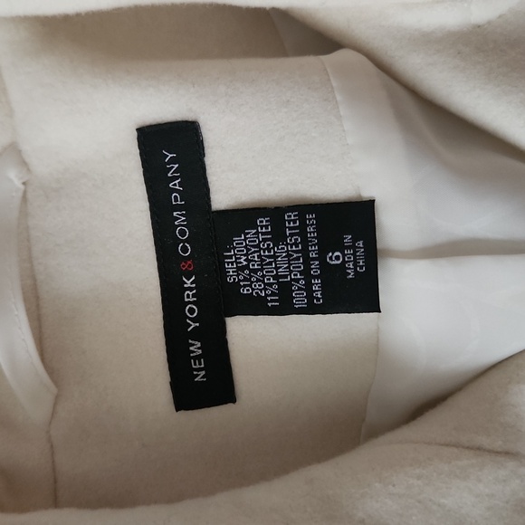 New York & Company Pea Coat - Picture 2 of 8